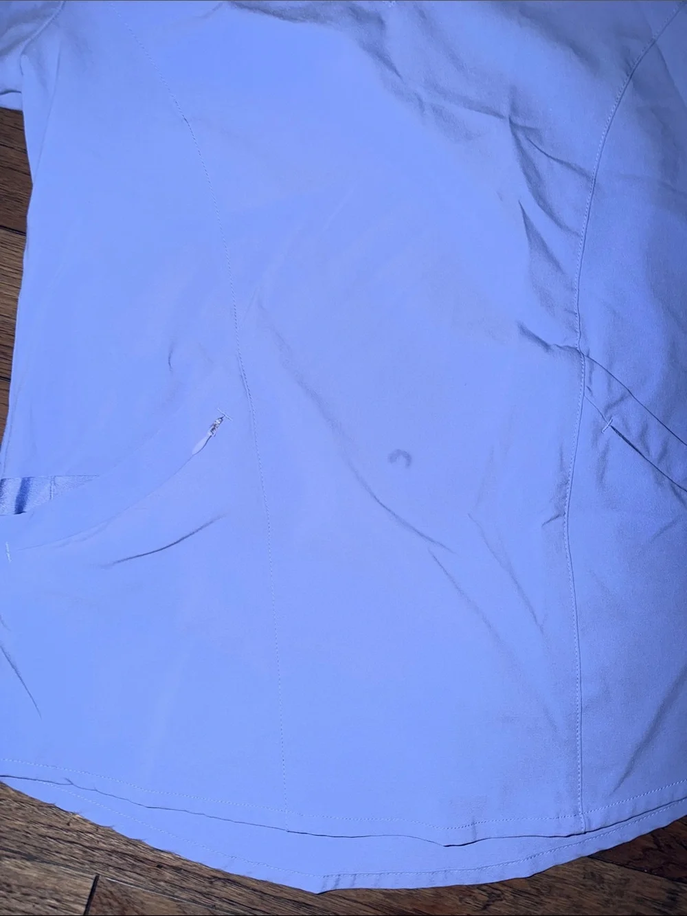 Wonderwink Periwinkle Blue V-Neck Scrub Top and Jogger Set